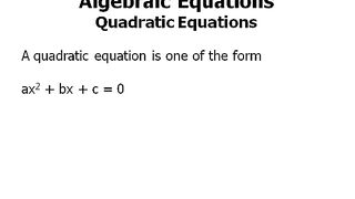 13.-Quadratic-Equations-GRE - Ch 5