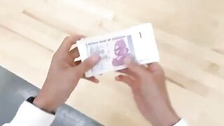 Bills in Zimbabwe during hyperinflation in 2007-08