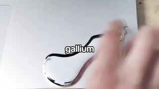 Gallium, metal bending. #viral #reels #shorts #karachi #pakistan #hyderabad
