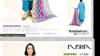 How to products review Markaz app all category Fabric: Khaddar •  Shirt: Printed •  Trouser: Plain •  Dupatta: