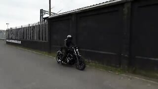 MY SPORTSTER IRON 883  CUSTOM MODS  VANCE & HINES 2 INTO 1 UPSWEEP SOUND  HARLEY DAVIDSON