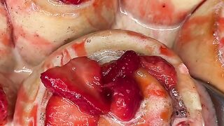 Strawberry Cinnamon Rolls