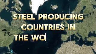 Top steel producing Countries in the world 2024