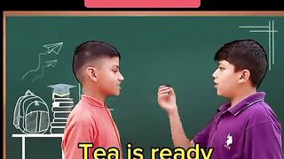 Tea is ready
