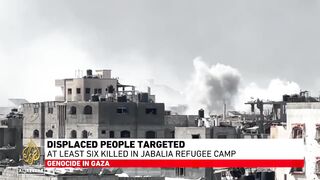 Displaced people targeted: At least six killed in Jabalia refugee camp in Gaza