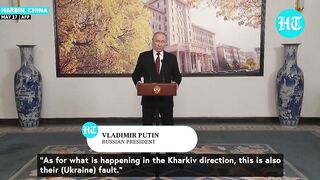 Putin Publicly Reveals Next Step After Sudden Attack On Kharkiv As Panicked Zelensky Rushes In.
