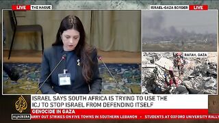 Participant shouts ‘liar’ as Israel makes final remark