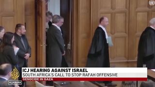 ICJ hearing against Israel_ South Africa’s  to stop Rafah offensive.