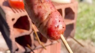 Outdoor barbecue picnic