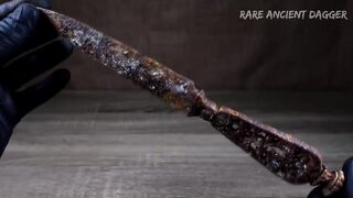 Very Beautiful and Rare Assassin's Dagger - Restoration ASMR