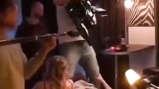 This is how a  scene was filmed.