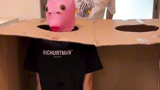 your friends to watch the whack-a-mole challenge 1/2 #fun