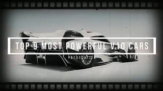 9 Most Powerful V10 Cars