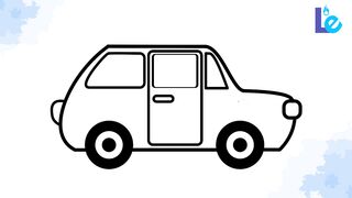 HOW TO DRAW A CARTOON CAR EASY