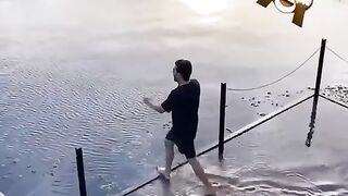 walking down the Water