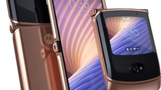 Motorola Razr 5G | Unlocked| Made for US by Motorola | 8/256GB | 48MP Camera | 2020 | Blush Gold