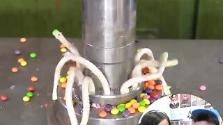 Hydraulic PRESS VS LEGOS