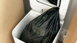 really cool trash can