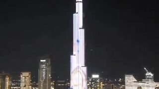Happy New Year 2023 Burj Khlifa View Trending Song????Gijala Gijala#viral song #shorts #dubai #tiktok-