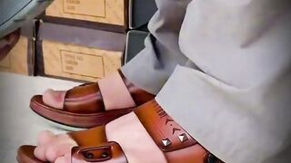 sendel shoes and beautiful colur