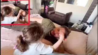 Shahid Afridi's The video of make-up on behalf of daughter Urwa went