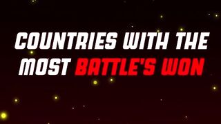Most victories in battles
