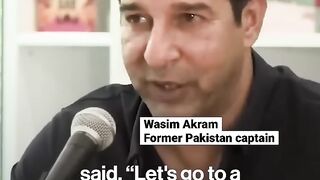 Wasim Akram on his nightclub stories with Imran Khan.
