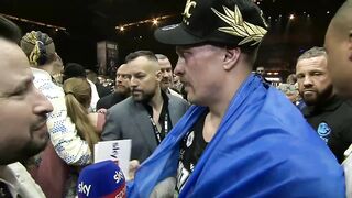 Oleksandr Usyk Thanks For Jesus and every people who pray for me