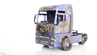 Restoration Abandoned Man TG510A Model Truck