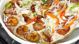 Préparation de omelette