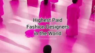 Highest Paid Fashion Designers in the World ???????? #shortsfeed #fashiondesigner #fashionshow #prada