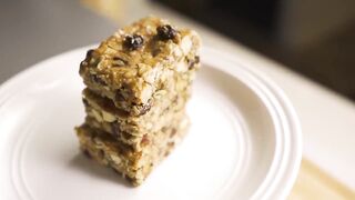 NO-BAKE OAT BARS » 4 Easy Granola Energy Bars for Healthy Breakfast or Snacks