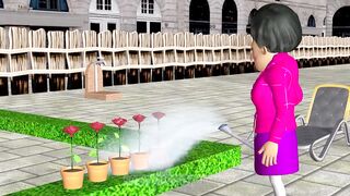 Scary Teacher 3D Miss T with Nick, Hello Neighbor and Ice Scream 4 Mods Hulk Harvest Rose Garden