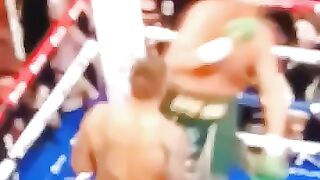 Tyson furry rocked by oleksandr usyk