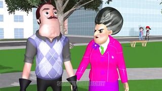 Scary Teacher 3D Nick vs Tani Troll Miss T and Hello Neighbor on Lemon Tree Coffin Dance Compilation 2