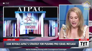 Moments US journo Ana Kasparian rips pro-Israel lobbying group AIPAC