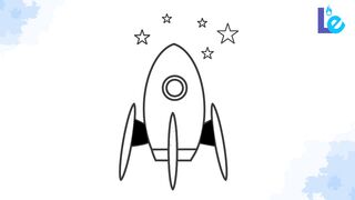 HOW TO DRAW ROCKET SPACE X ELON MUSK EASY STEP BY STEP