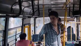 Girl terribly harassed by boy in bus  Tamasha Ott  Tourist Movie  Raj Singh Arora  Bus Travel