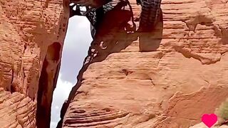 How come you can’t take a rock from national parks but you can fucking drive a truck on the walls