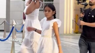 Bhajji’s wifey Geeta Basra and daughter Hinaya Heer.