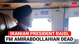 Raisi Dead Chopper Gutted, Found On Side Of Steep Mountain Near Azerbaijan-Iran Border
