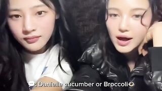 Danielle having fun with her friend