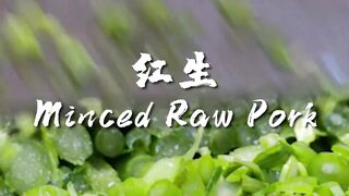Minced Raw Pork