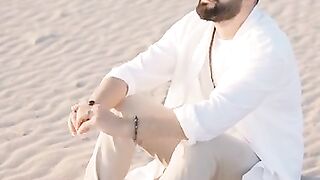 Handsome man with beard