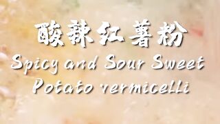 Spicy And Sour Sweet Potato Vermicelli