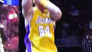 That time the Lakers fought the Nuggets on WWERaw