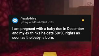 The pregnant lady