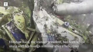 Body of Iran's president recovered after fatal helicopter crash.