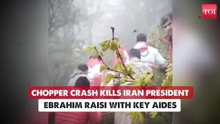 First Footage Of Raisi's Body At Crash Site; Here's The Full List Of Iran Chopper Crash Victims