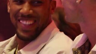 Anthony Joshua and Cristiano Ronaldo